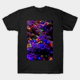 christmas tree lights T-Shirt